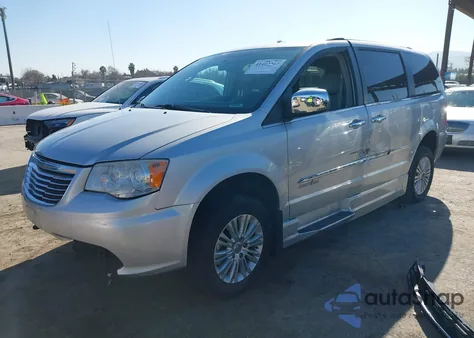2012 Chrysler Town & Country Limited from USA, damaged, VIN 2C4RC1GG5CR327365